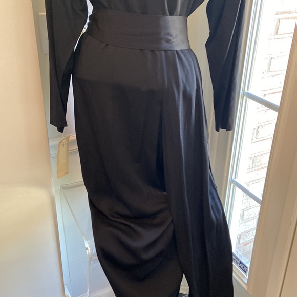 5. NWT Caroline Rose Wide Leg Jumpsuit sz L - Picture 5 of 16